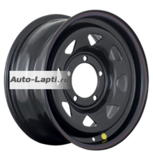 Off-Road Wheels 10x15/5x139,7 ET-44 D110 УАЗ (треуг. мелкий) Черный