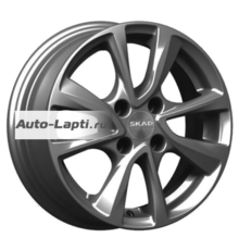 Скад 5,5x14/4x98 ET35 D58,6 Ницца (КЛ287) Графит